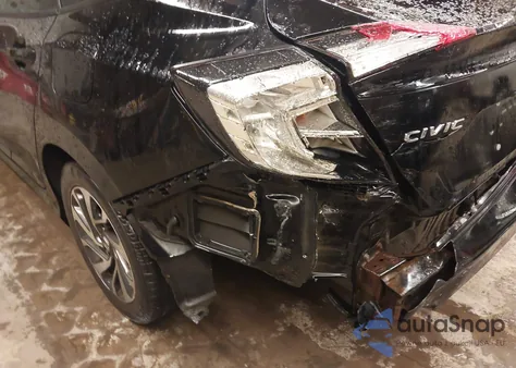 2018 Honda Civic Ex from USA, damaged, VIN 2HGFC2F74JH537907